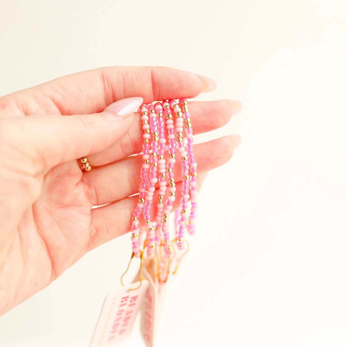 Hot Pink Sprinkle Bracelet: Standard 6.75 inch - She Chester