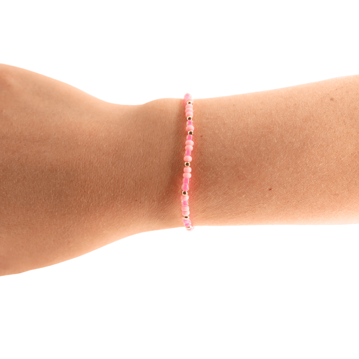 Hot Pink Sprinkle Bracelet: Standard 6.75 inch - She Chester