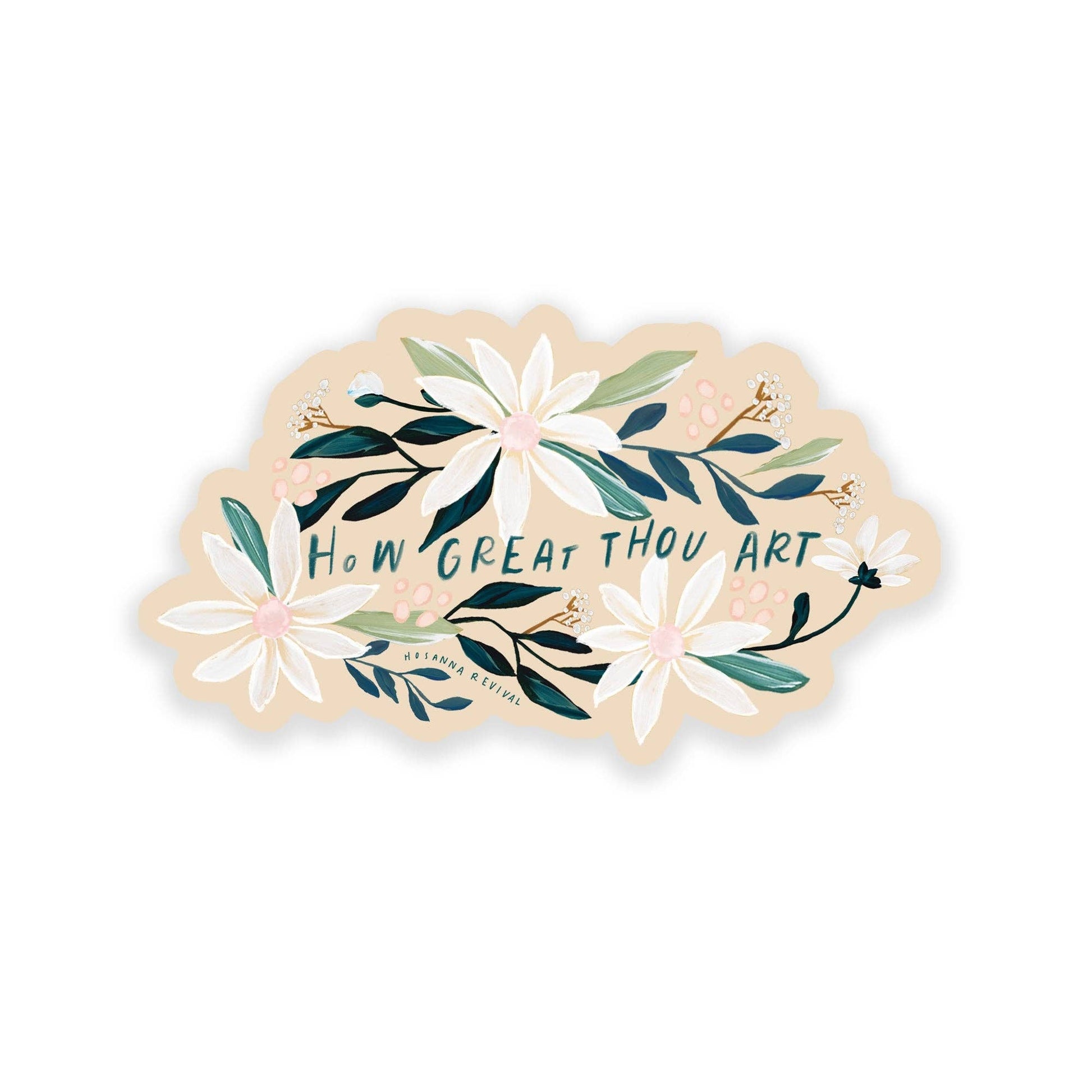 How Great Thou Art Sticker - She Chester