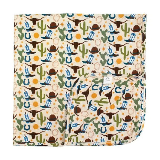 Howdy Luxury Bamboo Blanket - She Chester