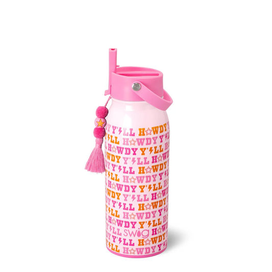Howdy Yall 32oz Flip Sip Bottle - She Chester