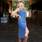 Huckleberry Denim Midi Dress - She Chester