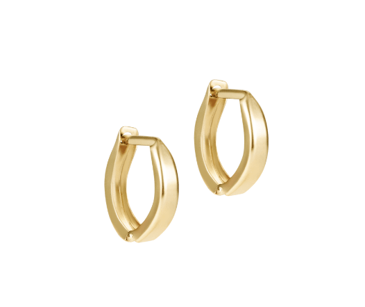 Huggie Gold 0.5" Hoop - She Chester