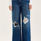 HW Column Straight With Adjustable Waistband Jeans - She Chester