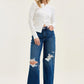 HW Column Straight With Adjustable Waistband Jeans - She Chester