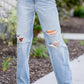 HW Magic 90s Destroy Straight Jeans Style 88671 - She Chester