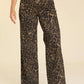 HW Retro Wide Leg Leopard Jeans 881022 - She Chester