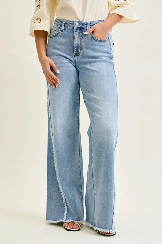 HW Retro Wide Raw Outseam - She Chester