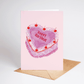 I Heart Birthdays Cake Greeting Card - She Chester