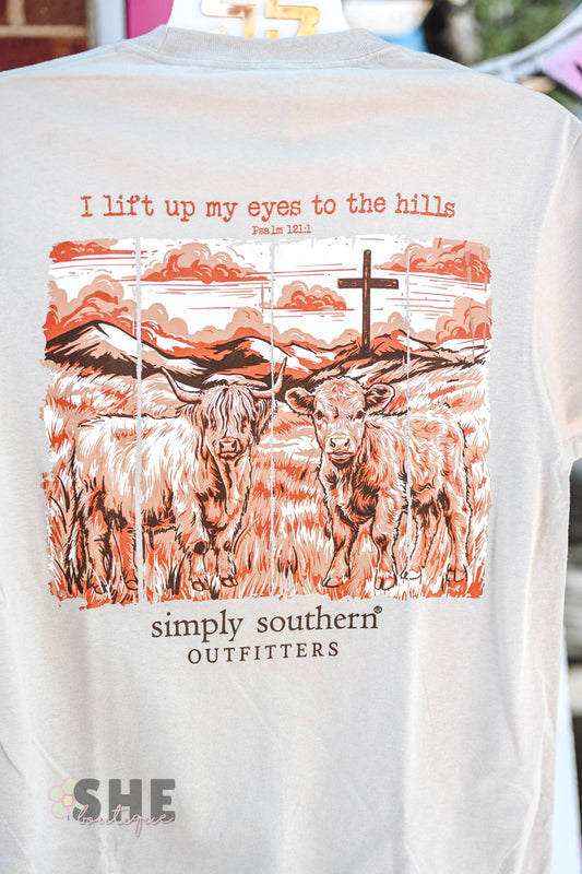 I Lift My Eye Tee - She Chester