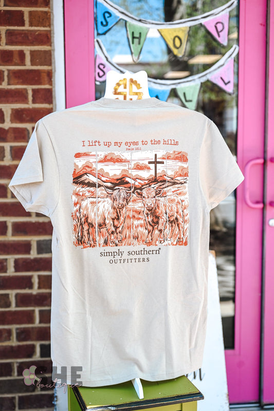 I Lift My Eye Tee - She Chester