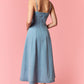Declan Denim Midi Dress