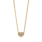Illumina Celeste Heart Gold Petite Necklace JM7730 - She Chester