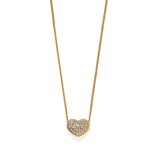 Illumina Celeste Heart Gold Petite Necklace JM7730 - She Chester