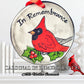 IN REMEMBERANCE CARDINAL - She Chester