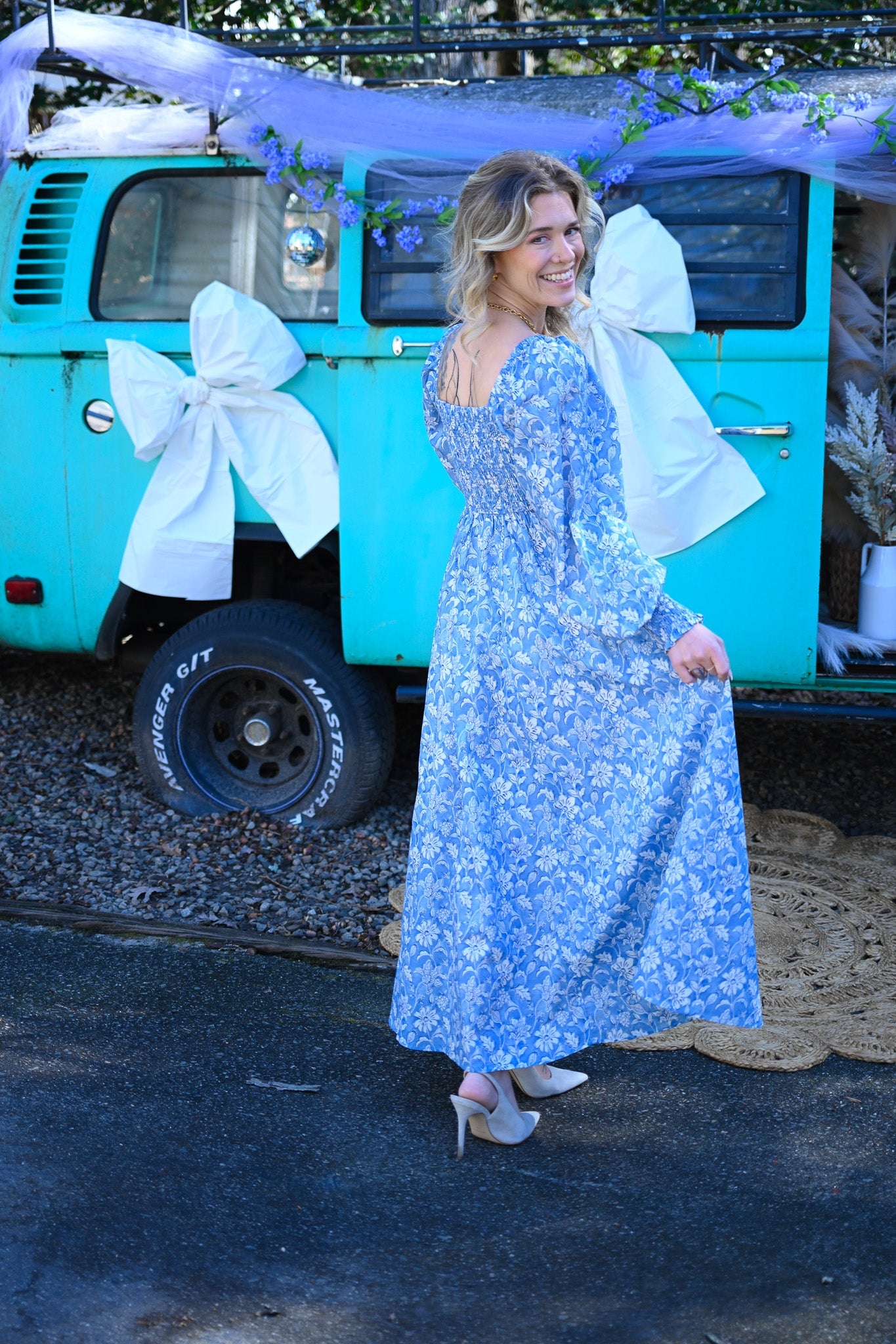 In the Air Blue Maxi - She Chester
