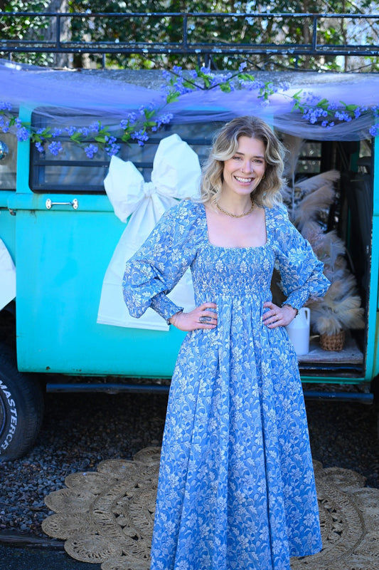 In the Air Blue Maxi - She Chester