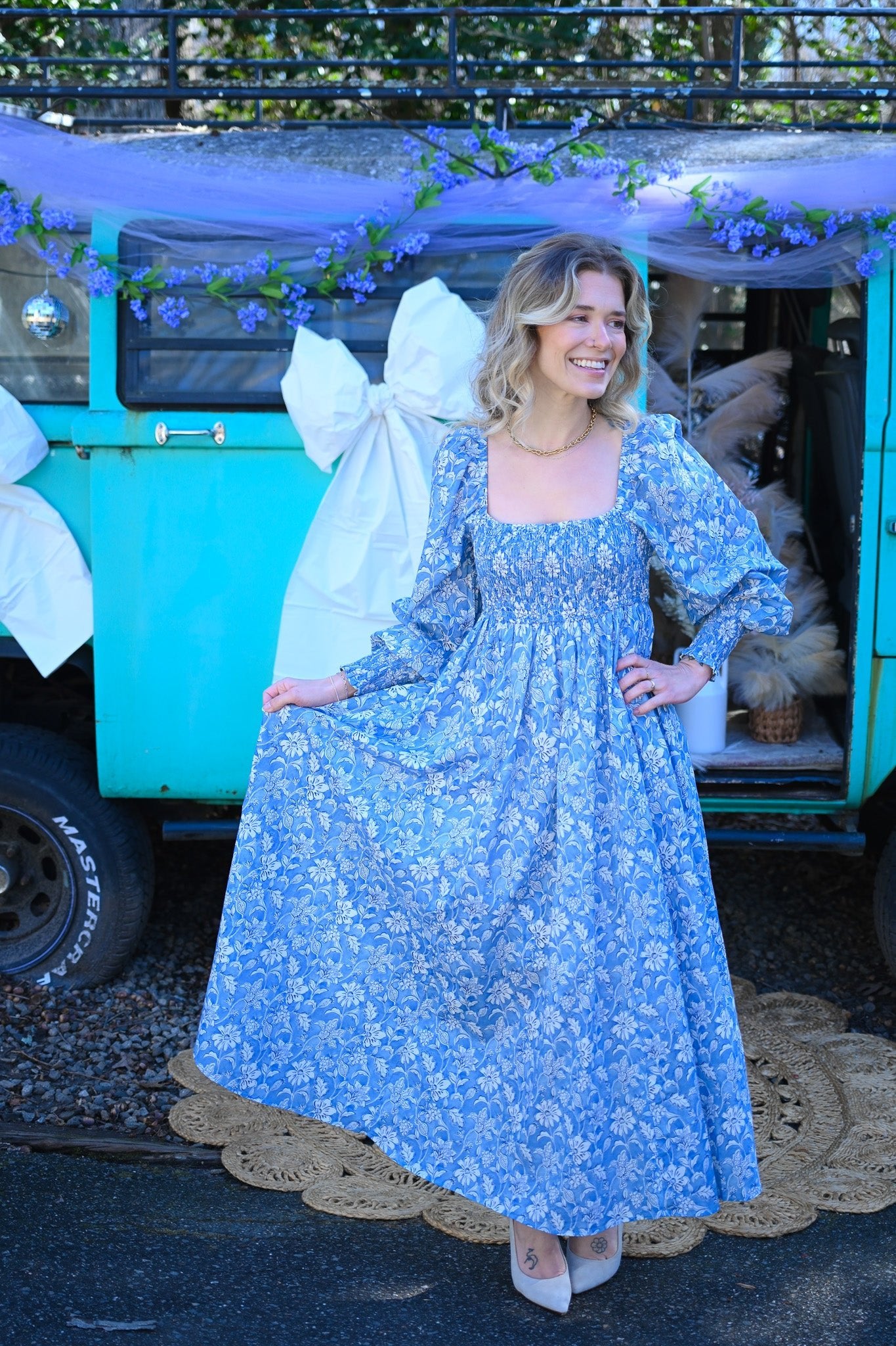 In the Air Blue Maxi - She Chester