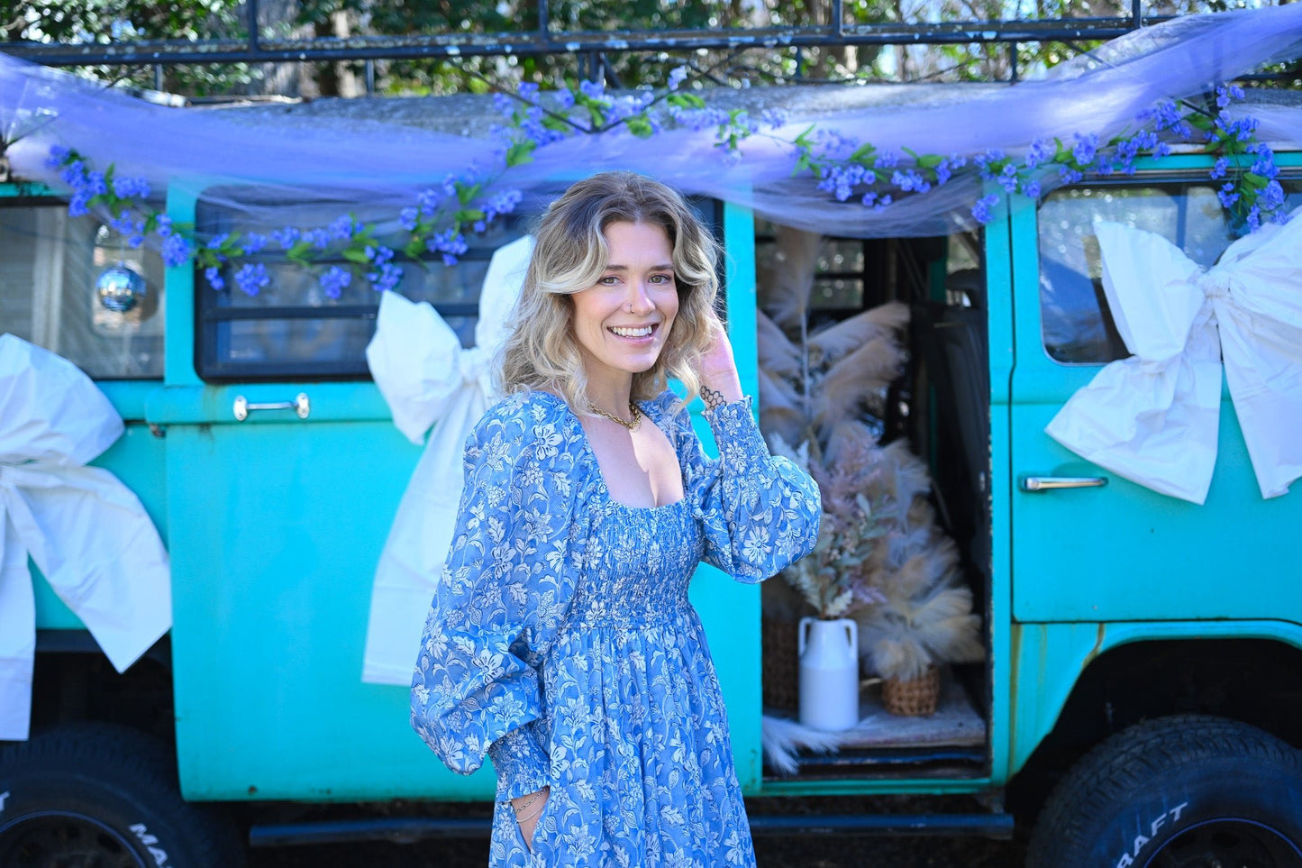 In the Air Blue Maxi - She Chester