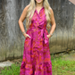 In The Jungle Cileah Collared Maxi Dress - She Chester