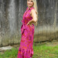 In The Jungle Cileah Collared Maxi Dress - She Chester