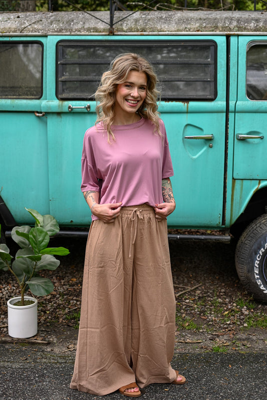 In The Office Flowy Pants - She Chester
