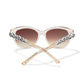 Interlok Braid Sunglasses Rosewater A13273 - She Chester