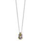 Interlok Harmony Two Tone Petite Necklace - JM7536 - She Chester