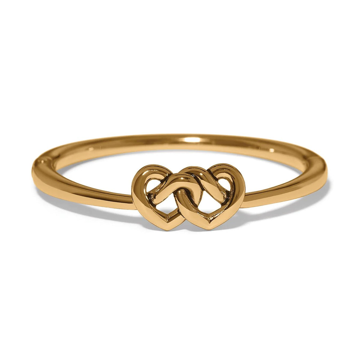 Interlok Linked Hearts Gold Bangle JF0505 - She Chester