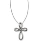 Interlok Petite Cross Necklace JL8490 - She Chester