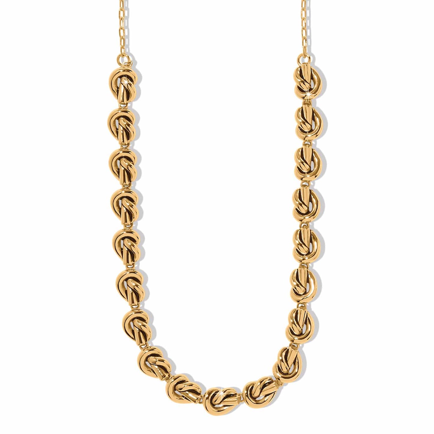 Interlok Single Knot Gold Collar JM0209 - She Chester