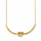 Interlok Single Knot Gold Necklace JM7716 - She Chester