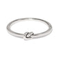 Interlok Single Knot Silver Hinge Bracelet JF0317