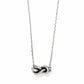 Interlok Single Knot Petite Silver Necklace JM7726