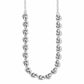 Interlok Single Knot Silver Collar JM0208 - She Chester
