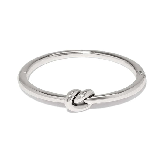 Interlok Single Knot Silver Hinge Bracelet JF0317 - She Chester