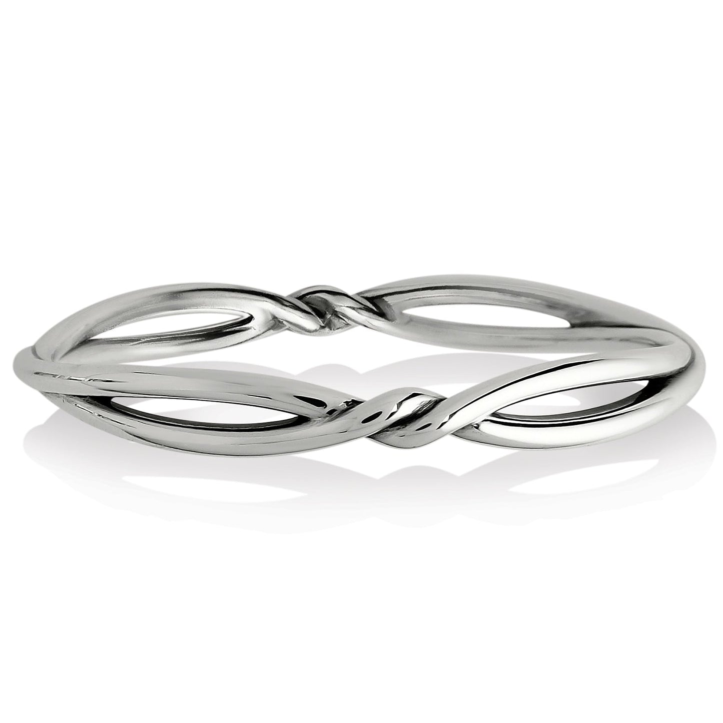 Interlok Twist Bangle - JF9930 - She Chester