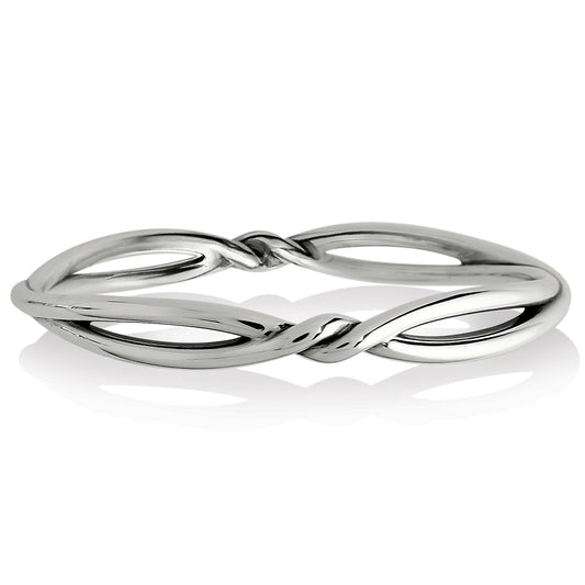 Interlok Twist Bangle - JF9930 - She Chester