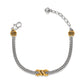 Interlok Twist Double Chain Bracelet - JF0218 - She Chester