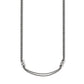 Interlok Twist Double Necklace - JM7538 - She Chester