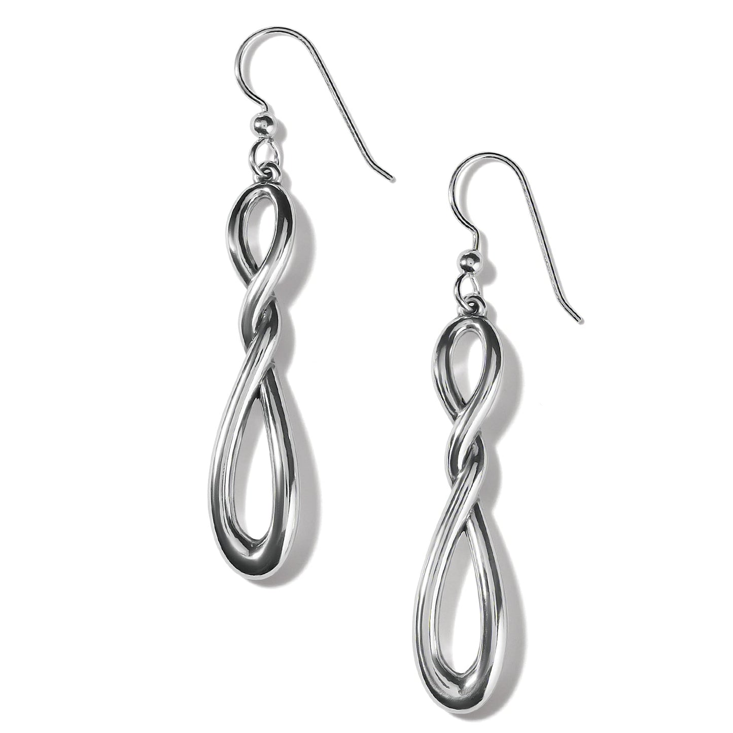 Interlok Twist French Wire Earrings - JA9130 - She Chester