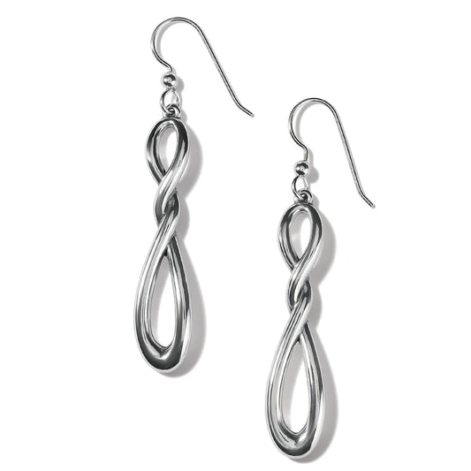 Interlok Twist French Wire Earrings - JA9130 - She Chester