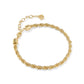 ISABELLE CHAIN BRACELET GOLD - She Chester