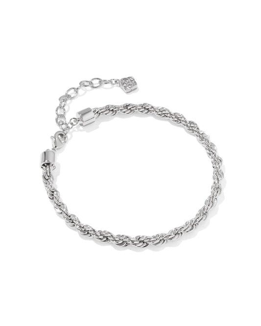 ISABELLE CHAIN BRACELET SILVER - She Chester
