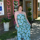 Isabelle Floral Strapless Maxi - She Chester