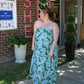 Isabelle Floral Strapless Maxi - She Chester
