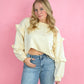 Ivanka Ruffle Sleeve Pullover - She Chester
