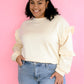 Ivanka Ruffle Sleeve Pullover - She Chester