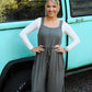 Janet Tie Waist Olive Jumpsuit - She Chester