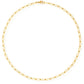Jayden Gold Paper Clip Chain Necklace - 125 - She Chester